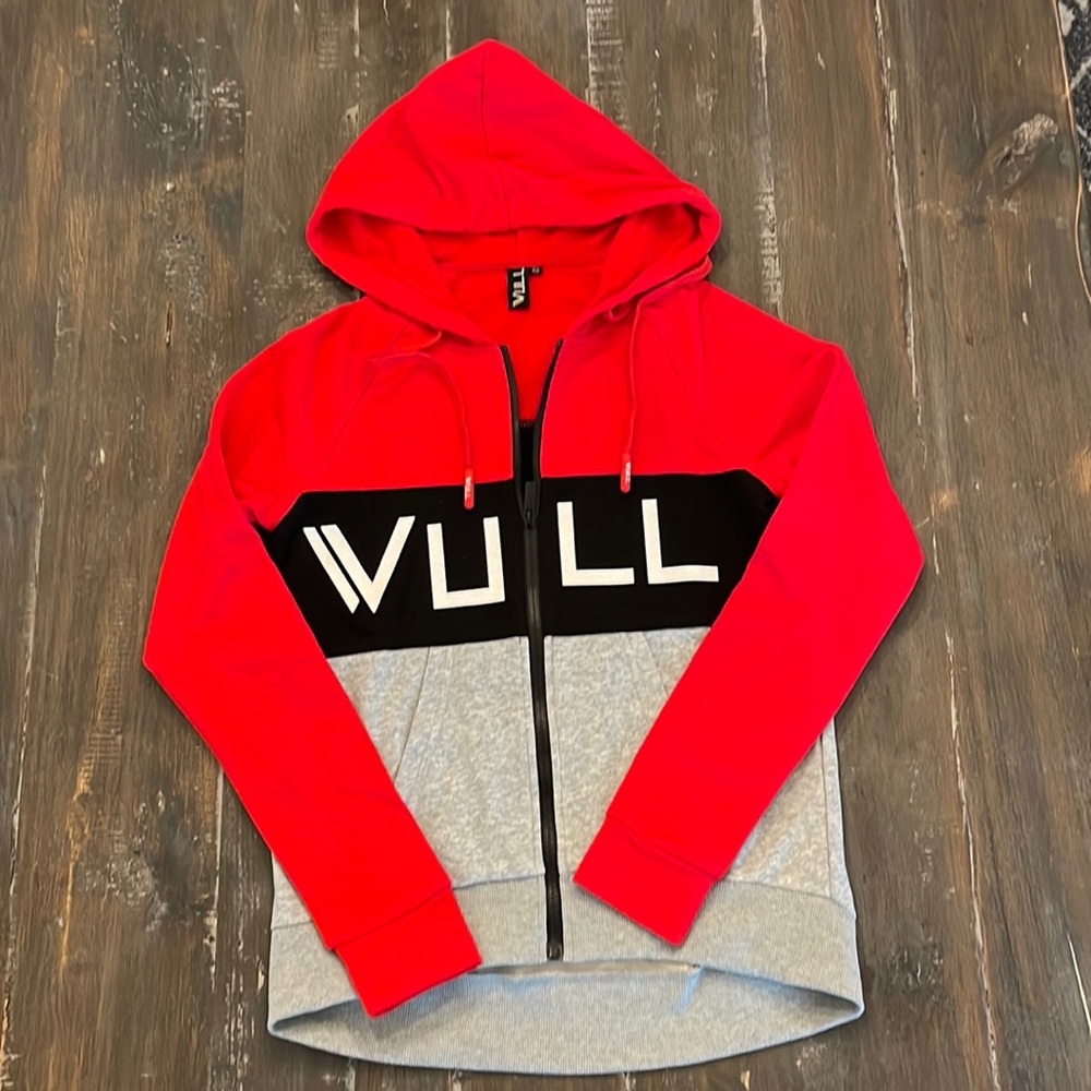 Brand new Vull zip up hoodie XS